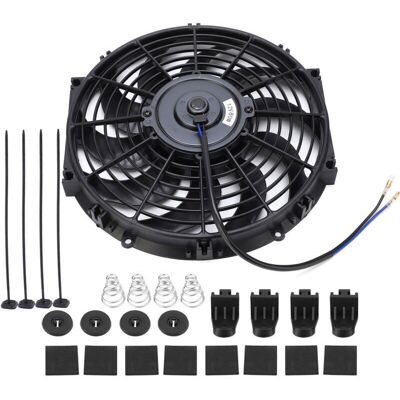 OEM Ventilateur De Refroidissement De Moteur Électrique Universel De 12 Pouces, Slim Push Pull, 12v, Avec Kit De Montage-dou - Publicité OEM Ventilateur De Refroidissement De Moteur Électrique Universel De 12 Pouces, Slim Push Pull, 12v, Avec Kit De Montage-dou - Publicité