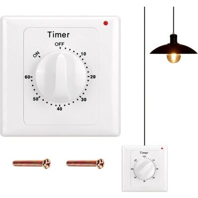 OEM Interrupteur À Rebours Avec Minuteur 60 Minutes Avec Minuteur, Protection Contre L'Eau En Saillie Pour Salle De Bain, Ventilateur De Salle De Bain, Ventilateur D'Extraction - Publicité OEM Interrupteur À Rebours Avec Minuteur 60 Minutes Avec Minuteur, Protection Contre L'Eau En Saillie Pour Salle De Bain, Ventilateur De Salle De Bain, Ventilateur D'Extraction - Publicité