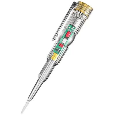 OEM Smart Waterproof Voltage Tester Pen Power Supply Voltage Detector Electricity Detector Test Pencil With High Brightness Led Light Electrical Indicator Tool With Screwdriver - 1 Pcs - 1 Pcs-dou - Publicité OEM Smart Waterproof Voltage Tester Pen Power Supply Voltage Detector Electricity Detector Test Pencil With High Brightness Led Light Electrical Indicator Tool With Screwdriver - 1 Pcs - 1 Pcs-dou - Publicité