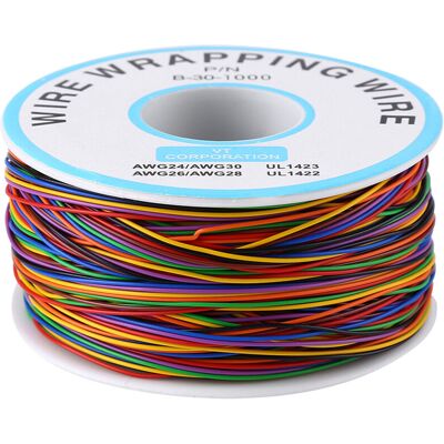 OEM Jeffergarden Coloré P/n B301000 250m 8fils Isolés Colorés Cble De Test En Cuivre-dou - Publicité OEM Jeffergarden Coloré P/n B301000 250m 8fils Isolés Colorés Cble De Test En Cuivre-dou - Publicité