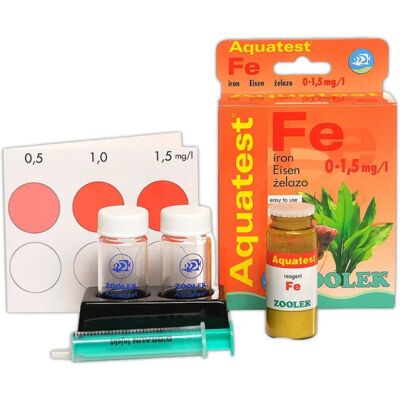 OEM Test Fe Zoolek Aquatest - Publicité OEM Test Fe Zoolek Aquatest - Publicité