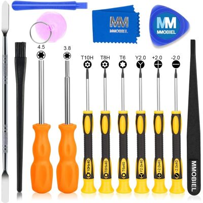 SANS MARQUE Kit D'Outils De Réparation Compatible Avec Nintendo, Switch 3ds Et Wii Nes Snes Ds Lite Gba Gamecube Avec Tournevis - Publicité SANS MARQUE Kit D'Outils De Réparation Compatible Avec Nintendo, Switch 3ds Et Wii Nes Snes Ds Lite Gba Gamecube Avec Tournevis - Publicité