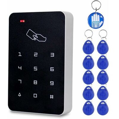 OEM Lecteur De Badge Rfid Autonome Avec Clavier Numérique – 10 Cartes Id 125khz – Distance De Lecture 0-5 Cm – Installation Facile - Tk4100 - Publicité OEM Lecteur De Badge Rfid Autonome Avec Clavier Numérique – 10 Cartes Id 125khz – Distance De Lecture 0-5 Cm – Installation Facile - Tk4100 - Publicité