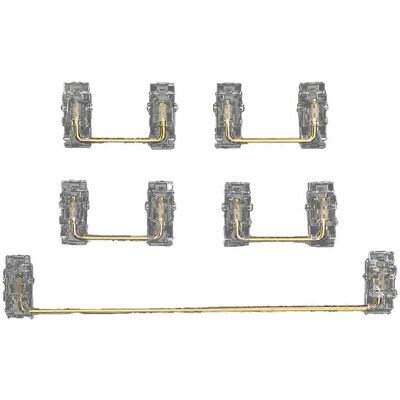 FLAMMKRAFT Stabilisateurs Pour Clavier Mécanique Transparents En Fil D'Acier 6,25u Satellite Axis-61- - Publicité FLAMMKRAFT Stabilisateurs Pour Clavier Mécanique Transparents En Fil D'Acier 6,25u Satellite Axis-61- - Publicité