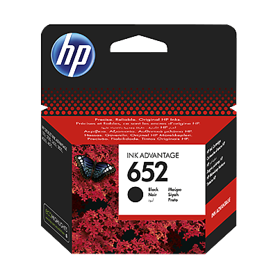 OEM Cartouche D'Encre Hp 652 (f6v25ae), Noire - Publicité OEM Cartouche D'Encre Hp 652 (f6v25ae), Noire - Publicité