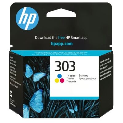 OEM Cartouche D'Encre Hp 303 Tricolore (t6n01ae), Cmj - Publicité OEM Cartouche D'Encre Hp 303 Tricolore (t6n01ae), Cmj - Publicité