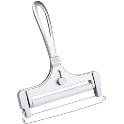 OEM Trancheuse À Fromage En Fil D'Acier Inoxydable, Trancheuse À Fromage À Épaisseur Réglable, Adaptée Aux Fromages À Pâte Molle Et Aux Fromages Semi-durs (argent Givré) 5,9 X 4,5 Pouces - Publicité OEM Trancheuse À Fromage En Fil D'Acier Inoxydable, Trancheuse À Fromage À Épaisseur Réglable, Adaptée Aux Fromages À Pâte Molle Et Aux Fromages Semi-durs (argent Givré) 5,9 X 4,5 Pouces - Publicité