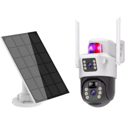 OEM Kit Caméra De Surveillance Extérieure 6mp - Alimentation Solaire - Wifi Ip Sans Fil - Installation Facile - Solution Complète Pour Sécurité Domicile Et Entreprise-dou - Publicité OEM Kit Caméra De Surveillance Extérieure 6mp - Alimentation Solaire - Wifi Ip Sans Fil - Installation Facile - Solution Complète Pour Sécurité Domicile Et Entreprise-dou - Publicité