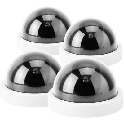 SANS MARQUE (blanc)4 Caméras Analogiques À Dôme Caméras De Sécurité Fictives Cctv Avec Led Clignotante (blanc) Dqfrance - Publicité SANS MARQUE (blanc)4 Caméras Analogiques À Dôme Caméras De Sécurité Fictives Cctv Avec Led Clignotante (blanc) Dqfrance - Publicité