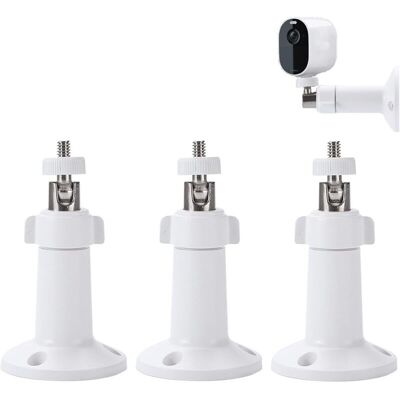 OEM Support Mural Pour Caméra De Sécurité Ajustable Support Mural Caméra Blanc Support Camera Exterieur/intérieure Pour Caméra De Support Pour Système De Surveillance À Domicile, Projecteur (3 Pièces) - Publicité OEM Support Mural Pour Caméra De Sécurité Ajustable Support Mural Caméra Blanc Support Camera Exterieur/intérieure Pour Caméra De Support Pour Système De Surveillance À Domicile, Projecteur (3 Pièces) - Publicité
