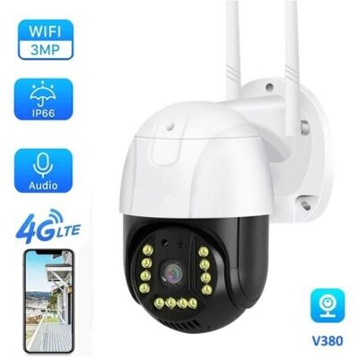 OEM 4g Caméra De Surveillance Extérieure, 360° Ptz Caméra Ip Avec Suivi Automatique,camera 4g Détection Humaine Vision Nocturne Couleur Enregistrement Suivi Auto Sécurité Maison - Publicité OEM 4g Caméra De Surveillance Extérieure, 360° Ptz Caméra Ip Avec Suivi Automatique,camera 4g Détection Humaine Vision Nocturne Couleur Enregistrement Suivi Auto Sécurité Maison - Publicité