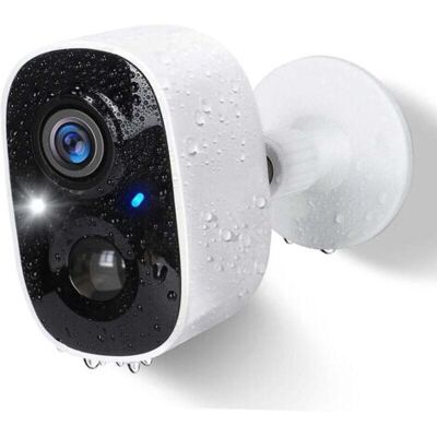 SANS MARQUE Caméra De Surveillance Extérieure Sans Fil Wi-fi, Caméra Ip Intérieure Hd Avec Vision Nocturne Couleur, Détection De Mouvement Pir, Détection Ia, Audio Bidirectionnel, Sirène, Étanchéité Ip65 - Publicité SANS MARQUE Caméra De Surveillance Extérieure Sans Fil Wi-fi, Caméra Ip Intérieure Hd Avec Vision Nocturne Couleur, Détection De Mouvement Pir, Détection Ia, Audio Bidirectionnel, Sirène, Étanchéité Ip65 - Publicité