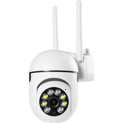 OEM Caméra De Surveillance Extérieure 2mp Ptz Wifi - Rotation 360° Sans Fil - Vision Nocturne Couleur - Audio Bidirectionnel - Alerte Instantanée - Blanche-dou - Publicité OEM Caméra De Surveillance Extérieure 2mp Ptz Wifi - Rotation 360° Sans Fil - Vision Nocturne Couleur - Audio Bidirectionnel - Alerte Instantanée - Blanche-dou - Publicité