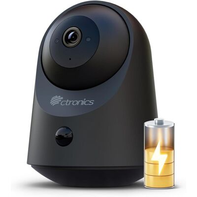 Ctronics Caméra De Surveillance Intérieure Sans Fil 2k 3mp – Ptz 360°, Détection Pir, Vision Nocturne 20 M, Audio Bidirectionnel, Wifi 2,4ghz - Publicité Ctronics Caméra De Surveillance Intérieure Sans Fil 2k 3mp – Ptz 360°, Détection Pir, Vision Nocturne 20 M, Audio Bidirectionnel, Wifi 2,4ghz - Publicité