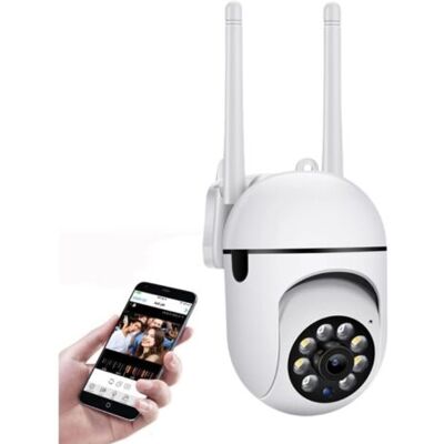 OEM Caméra Surveillance Wifi Extérieure Sans Fil Ptz, Livré Avec 16 Fonctions Puissantes,1080p Caméra Ip 360° Sans Fil Étanche, Vision Nocturne En Couleur - Publicité OEM Caméra Surveillance Wifi Extérieure Sans Fil Ptz, Livré Avec 16 Fonctions Puissantes,1080p Caméra Ip 360° Sans Fil Étanche, Vision Nocturne En Couleur - Publicité