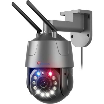 Ctronics Caméra De Surveillance Wifi Extérieure 4k 8mp – Zoom Optique 30x, Suivi Auto, Détection Humain/véhicule/animal, Vision Nocturne 150 M, Métal - Publicité Ctronics Caméra De Surveillance Wifi Extérieure 4k 8mp – Zoom Optique 30x, Suivi Auto, Détection Humain/véhicule/animal, Vision Nocturne 150 M, Métal - Publicité