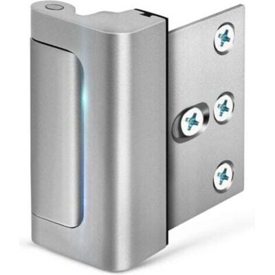 OEM Home Security Door Lock With 8 Screws, Childproof Door Reinforcement Lock With 3 Inch Stop Withstand 800 Lbs For Inward Swinging Door,upgrade Night Lock To Defend Your Home-dou - Publicité OEM Home Security Door Lock With 8 Screws, Childproof Door Reinforcement Lock With 3 Inch Stop Withstand 800 Lbs For Inward Swinging Door,upgrade Night Lock To Defend Your Home-dou - Publicité
