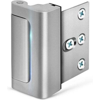OEM Home Security Door Lock With 8 Screws, Childproof Door Reinforcement Lock With 3 Inch Stop Withstand 800 Lbs For Inward Swinging Door,upgrade Night Lock To Defend Your Home - Publicité OEM Home Security Door Lock With 8 Screws, Childproof Door Reinforcement Lock With 3 Inch Stop Withstand 800 Lbs For Inward Swinging Door,upgrade Night Lock To Defend Your Home - Publicité