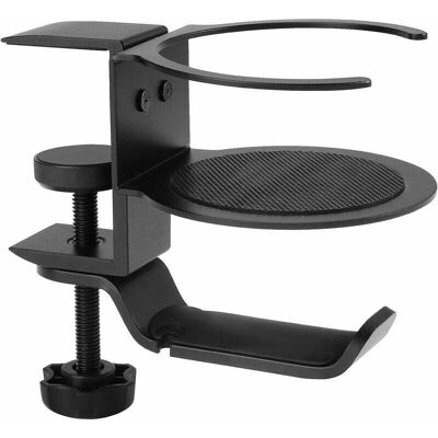 OEM Cintre Pour Casque Rotation À 360°support Pour Casque Aluminium Support De Casque De Jeu Support Casque De Bureau Crochet Pour Écouteurs Avec Organisateur De Câbles (noir) - Publicité OEM Cintre Pour Casque Rotation À 360°support Pour Casque Aluminium Support De Casque De Jeu Support Casque De Bureau Crochet Pour Écouteurs Avec Organisateur De Câbles (noir) - Publicité