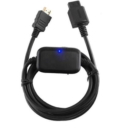 FLAMMKRAFT Adaptateur De Mise À Niveau Convertisseur Vidéo Sortie Vidéo Et Audio Complète Pour Console - Publicité FLAMMKRAFT Adaptateur De Mise À Niveau Convertisseur Vidéo Sortie Vidéo Et Audio Complète Pour Console - Publicité