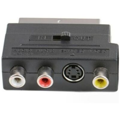SCORPIO Un Convertisseur Audio/vidéo Scart Av Vers Vidéo, Connecteur S Standard Européen 21 Broches Vers Rca Pour Câble Vidéo Composante. Publicité SCORPIO Un Convertisseur Audio/vidéo Scart Av Vers Vidéo, Connecteur S Standard Européen 21 Broches Vers Rca Pour Câble Vidéo Composante. Publicité