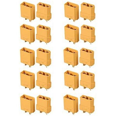 OEM 10 Paires De Connecteurs De Batterie Xt90 Xt90h Ensemble Fiche Banane Pour Batterie Lipo - Publicité OEM 10 Paires De Connecteurs De Batterie Xt90 Xt90h Ensemble Fiche Banane Pour Batterie Lipo - Publicité