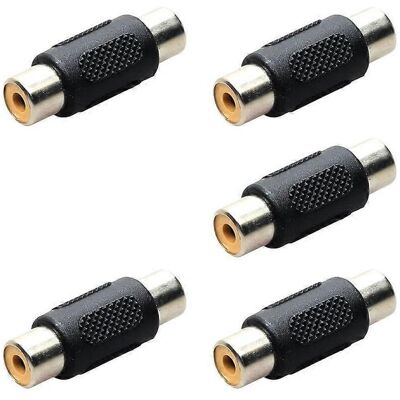 FLAMMKRAFT Adaptateurs De Câble D'Extension Rca Femelle-femelle Pour Systèmes Audio Domestiques - Publicité FLAMMKRAFT Adaptateurs De Câble D'Extension Rca Femelle-femelle Pour Systèmes Audio Domestiques - Publicité