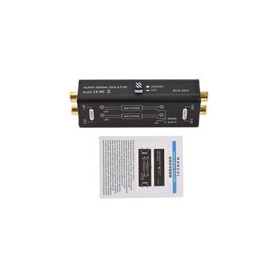 FLAMMKRAFT Isolateur De Boucle De Masse Rca Portable À 2 Canaux, Éliminateur De Ronflement Professionnel, Isolateur De Bruit Du Signal Audio - Publicité FLAMMKRAFT Isolateur De Boucle De Masse Rca Portable À 2 Canaux, Éliminateur De Ronflement Professionnel, Isolateur De Bruit Du Signal Audio - Publicité