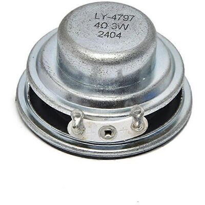 FLAMMKRAFT Haut-parleur Stéréo 40 Mm, 4 Ohms, 3 W, Pavillon 4,3 W Pour Projets Audio Électroniques Diy - Publicité FLAMMKRAFT Haut-parleur Stéréo 40 Mm, 4 Ohms, 3 W, Pavillon 4,3 W Pour Projets Audio Électroniques Diy - Publicité