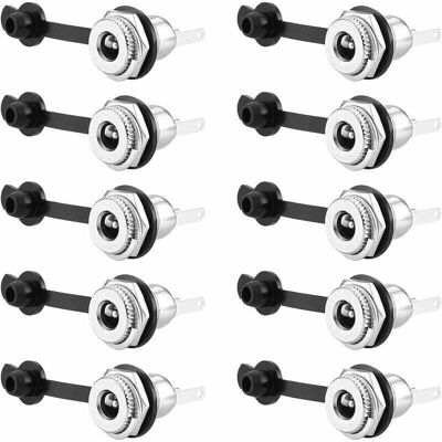 OEM 10 Adaptateurs Prise Jack Femelle Avec Bouchon Étanche Prise Jack 5,5x2,1mm, Pour Équipements Audio Et Vidéo, Pratique Et Durable. Publicité OEM 10 Adaptateurs Prise Jack Femelle Avec Bouchon Étanche Prise Jack 5,5x2,1mm, Pour Équipements Audio Et Vidéo, Pratique Et Durable. Publicité