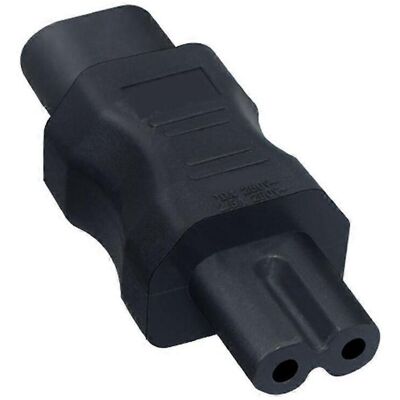 FLAMMKRAFT Figure 8 Connecteurs D'Adaptateur Secteur Iec320 C8 Vers C7 : Fiche Électrique Mâle/femelle - Publicité FLAMMKRAFT Figure 8 Connecteurs D'Adaptateur Secteur Iec320 C8 Vers C7 : Fiche Électrique Mâle/femelle - Publicité