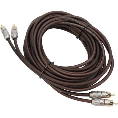 FLAMMKRAFT Câble Rca 5 M Mâle-mâle En Silicone Cuivre Pour Caisson De Basses, Chaîne Stéréo, Autoradio, Amplificateur Audio - 2 Fiches Vers 2 Fiches - Publicité FLAMMKRAFT Câble Rca 5 M Mâle-mâle En Silicone Cuivre Pour Caisson De Basses, Chaîne Stéréo, Autoradio, Amplificateur Audio - 2 Fiches Vers 2 Fiches - Publicité