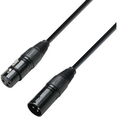 OEM 1 Câble Dmx,connecteur Xlr Mâle,fiche Xlr Femelle,20 M,noir,éclairage Scène - Publicité OEM 1 Câble Dmx,connecteur Xlr Mâle,fiche Xlr Femelle,20 M,noir,éclairage Scène - Publicité
