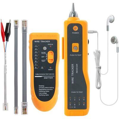 OEM Testeur De Câble De Localisation De Fil Souterrain Tracker Avec Écouteurs Pour Localiser Les Fils Et Câbles - Publicité OEM Testeur De Câble De Localisation De Fil Souterrain Tracker Avec Écouteurs Pour Localiser Les Fils Et Câbles - Publicité