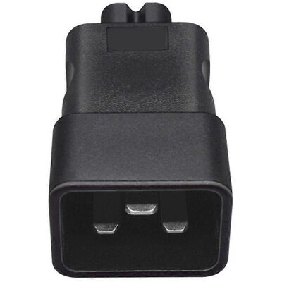 FLAMMKRAFT Câble Adaptateur Secteur Iec320 C20 Vers C7 En Pvc, Convertisseur De Prise Femelle En Forme De 8 - Publicité FLAMMKRAFT Câble Adaptateur Secteur Iec320 C20 Vers C7 En Pvc, Convertisseur De Prise Femelle En Forme De 8 - Publicité