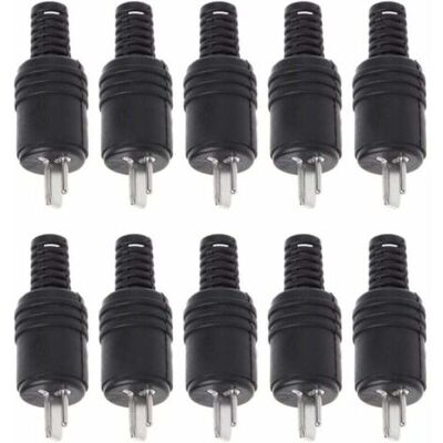 OEM 10 Pièces 2 Broches Din Haut-parleur Fiche 2 Broches Prise Hifi Câble De Haut-parleur Connecteur À Souder - Publicité OEM 10 Pièces 2 Broches Din Haut-parleur Fiche 2 Broches Prise Hifi Câble De Haut-parleur Connecteur À Souder - Publicité