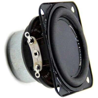 FLAMMKRAFT Haut-parleur De Basses Compact 47 Mm, 4 Ohms, 15 W, Magnétique Interne, En Métal, Pour Le Bricolage - Publicité FLAMMKRAFT Haut-parleur De Basses Compact 47 Mm, 4 Ohms, 15 W, Magnétique Interne, En Métal, Pour Le Bricolage - Publicité