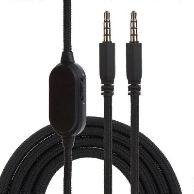 FLAMMKRAFT Câble De Remplacement Pour Casque Aw310h/aw510h Avec Commande De Volume Intégrée - Publicité FLAMMKRAFT Câble De Remplacement Pour Casque Aw310h/aw510h Avec Commande De Volume Intégrée - Publicité