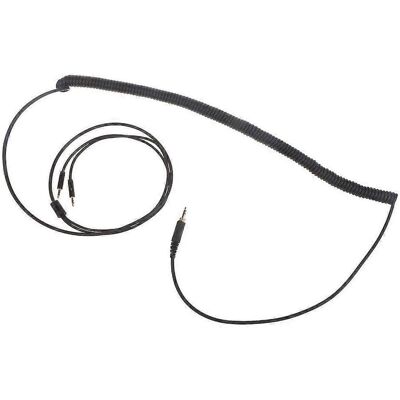 FLAMMKRAFT Câble D'Écouteurs Tressé Noir Longue Durée Pour Casque Republic Tracks - Publicité FLAMMKRAFT Câble D'Écouteurs Tressé Noir Longue Durée Pour Casque Republic Tracks - Publicité