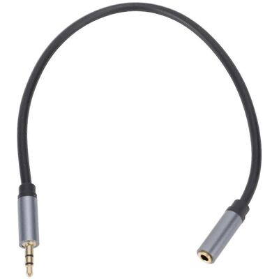 FLAMMKRAFT Câble D'Extension Pour Casque Audio 3,5 Mm Mâle Vers Femelle, Compatible Avec Les Smartphones. Publicité FLAMMKRAFT Câble D'Extension Pour Casque Audio 3,5 Mm Mâle Vers Femelle, Compatible Avec Les Smartphones. Publicité