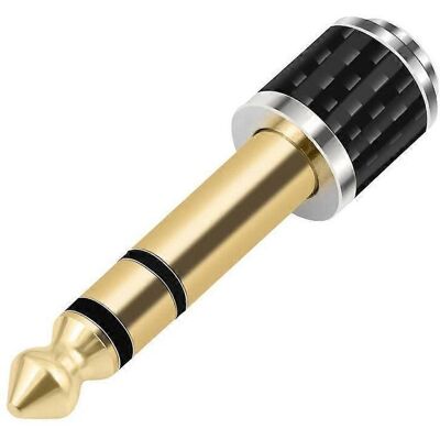 FLAMMKRAFT Adaptateur 3,5 Mm Vers 6,35 Mm, Adaptateur De Prise Jack 6,35 Mm Vers Adaptateur Pour Casque 3,5 Mm - Publicité FLAMMKRAFT Adaptateur 3,5 Mm Vers 6,35 Mm, Adaptateur De Prise Jack 6,35 Mm Vers Adaptateur Pour Casque 3,5 Mm - Publicité