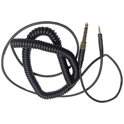 FLAMMKRAFT Câble Casque Polyvalent 3,5 Mm Vers 2,5 Mm Pour Écouteurs M40x, M50x, M60x Et M70x - Publicité FLAMMKRAFT Câble Casque Polyvalent 3,5 Mm Vers 2,5 Mm Pour Écouteurs M40x, M50x, M60x Et M70x - Publicité