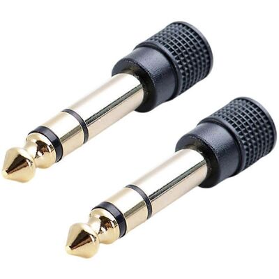 FLAMMKRAFT Adaptateur Casque Stéréo 6,35 Mm (1/4 Pouce) Mâle Vers 3,5 Mm (1/8 Pouce) Femelle - Publicité FLAMMKRAFT Adaptateur Casque Stéréo 6,35 Mm (1/4 Pouce) Mâle Vers 3,5 Mm (1/8 Pouce) Femelle - Publicité