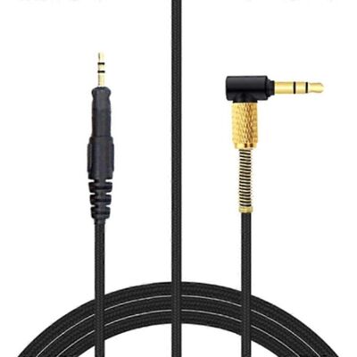 FLAMMKRAFT Câble Tressé 3,5 Mm Vers 2,5 Mm Pour Écouteurs M40x/m50x/m60x/m70x - Publicité FLAMMKRAFT Câble Tressé 3,5 Mm Vers 2,5 Mm Pour Écouteurs M40x/m50x/m60x/m70x - Publicité