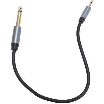 FLAMMKRAFT Câble Audio Mono Mâle 3,5 Mm Vers Mono Mâle 6,35 Mm, 30 Cm (11,8 Pouces), Adaptateur Pour Casque Audio 6,35 Mm Vers 3,5 Mm - Publicité FLAMMKRAFT Câble Audio Mono Mâle 3,5 Mm Vers Mono Mâle 6,35 Mm, 30 Cm (11,8 Pouces), Adaptateur Pour Casque Audio 6,35 Mm Vers 3,5 Mm - Publicité