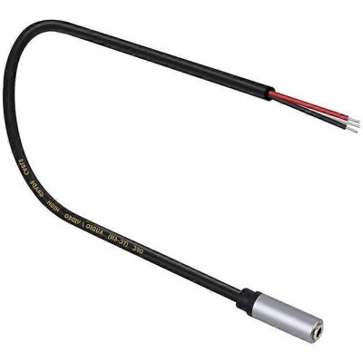 FLAMMKRAFT Câble De Remplacement De 30 Cm Avec Connecteur Femelle 3,5 Mm Vers Fils Nus Pour Casque Audio - Publicité FLAMMKRAFT Câble De Remplacement De 30 Cm Avec Connecteur Femelle 3,5 Mm Vers Fils Nus Pour Casque Audio - Publicité
