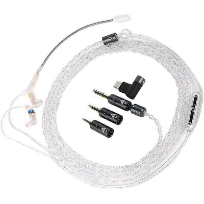 FLAMMKRAFT Câble Pour Casque Audio Avec Fil Plaqué Argent Amélioré, 3,5 Mm/2,5 Mm/4,4 Mm/usb-c - Publicité FLAMMKRAFT Câble Pour Casque Audio Avec Fil Plaqué Argent Amélioré, 3,5 Mm/2,5 Mm/4,4 Mm/usb-c - Publicité