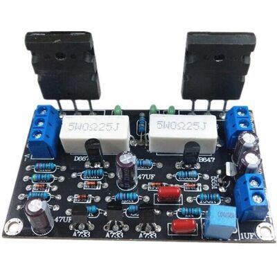 OEM Convient Aux Amplificateurs Audio Mono Haute Fidélité 100 W 2sc5200 + 2sa1943, Double Sortie Haut-parleur Dc 35 V, Convient Aux Projets De Cinéma Maison Diy. Publicité OEM Convient Aux Amplificateurs Audio Mono Haute Fidélité 100 W 2sc5200 + 2sa1943, Double Sortie Haut-parleur Dc 35 V, Convient Aux Projets De Cinéma Maison Diy. Publicité