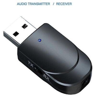 FLAMMKRAFT Transmetteur Récepteur Audio Bluetooth 5.0, Adaptateur Usb 2-en-1 Avec Sortie Double Pour Ordinateur Tv, Compatible Stéréo Sans Fil - Publicité FLAMMKRAFT Transmetteur Récepteur Audio Bluetooth 5.0, Adaptateur Usb 2-en-1 Avec Sortie Double Pour Ordinateur Tv, Compatible Stéréo Sans Fil - Publicité