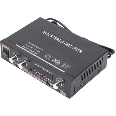 FLAMMKRAFT Amplificateur De Puissance Mini Bluetooth Intelligent Numérique Avec Télécommande - Haut-parleur Sans Fil, Ampli Audio Compact, Contrôle À Distance, Son Haute Fidélité, Compatible Home Cinéma. Publicité FLAMMKRAFT Amplificateur De Puissance Mini Bluetooth Intelligent Numérique Avec Télécommande - Haut-parleur Sans Fil, Ampli Audio Compact, Contrôle À Distance, Son Haute Fidélité, Compatible Home Cinéma. Publicité